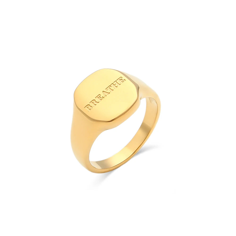 “Self Love“ Gold Ring Collection