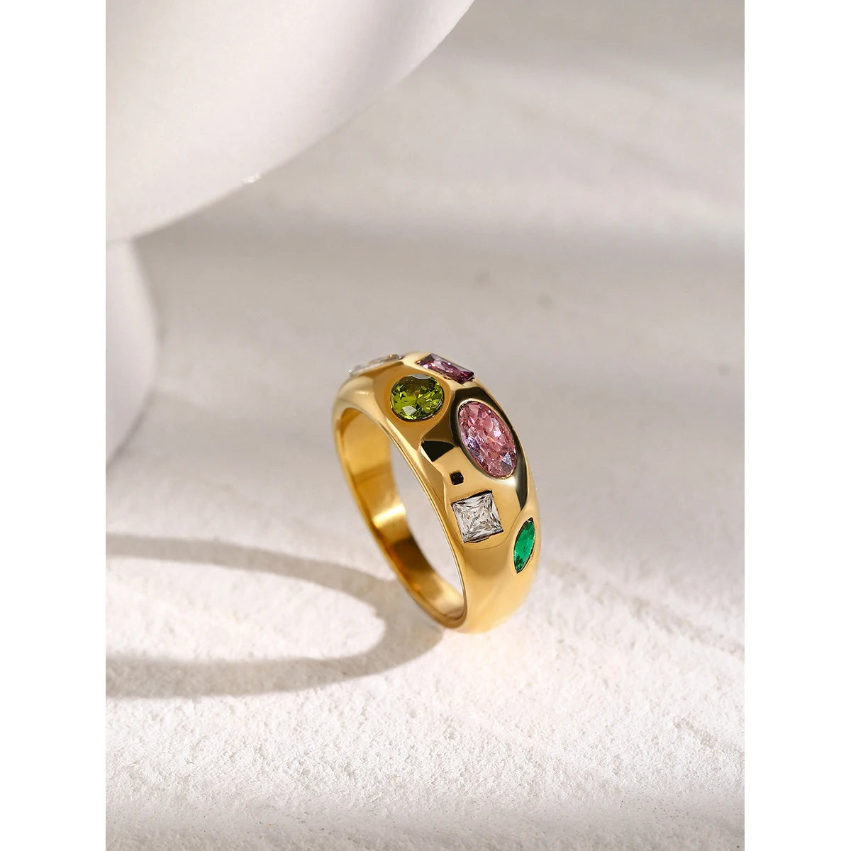 Aurora Gemstone Ring