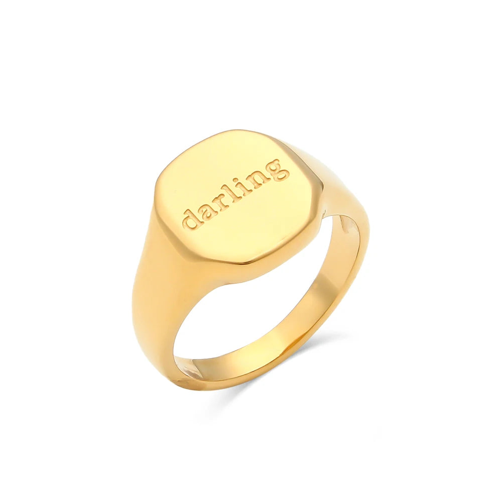 “Self Love“ Gold Ring Collection