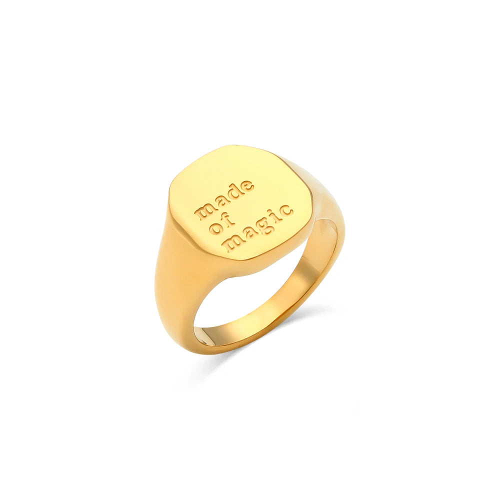 “Self Love“ Gold Ring Collection