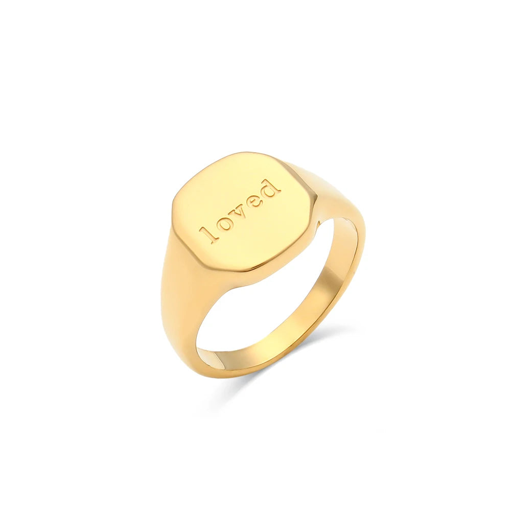 “Self Love“ Gold Ring Collection
