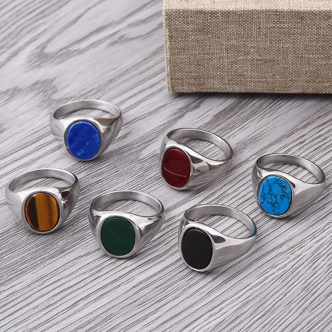 Lunar Stone Ring