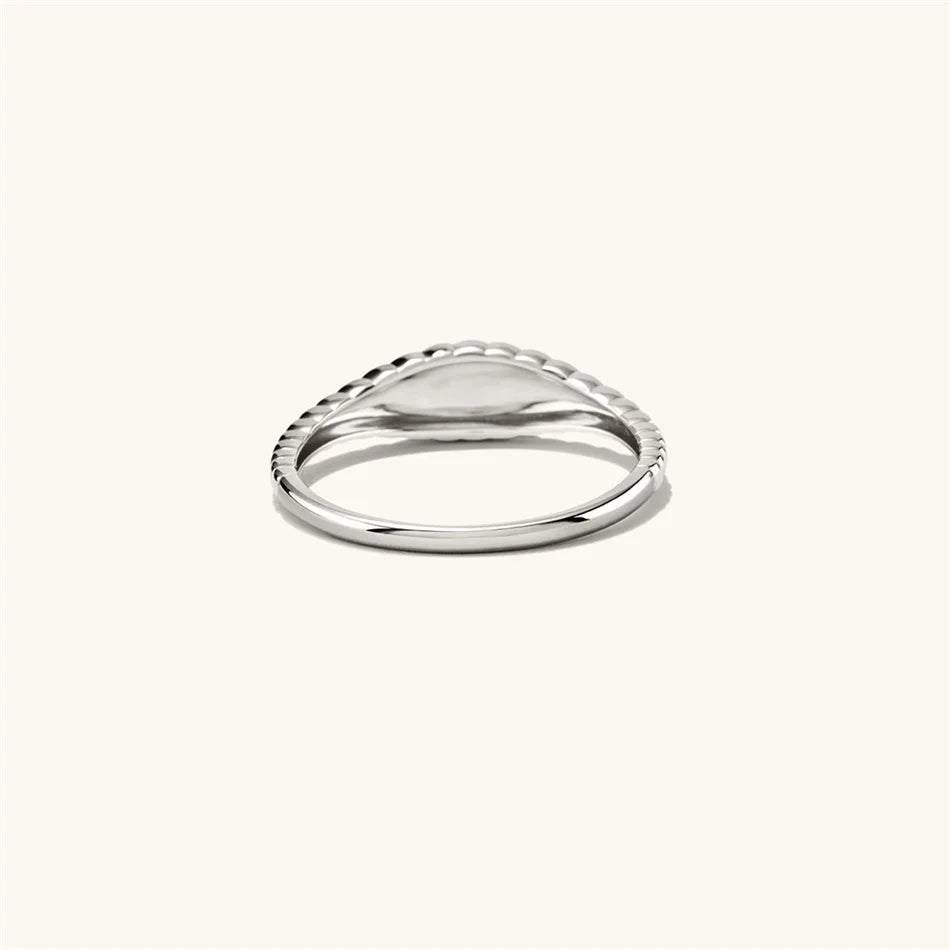 Ripple Metal Ring GD/SV