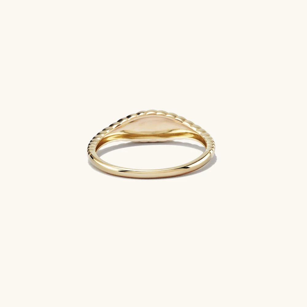 Ripple Metal Ring GD/SV