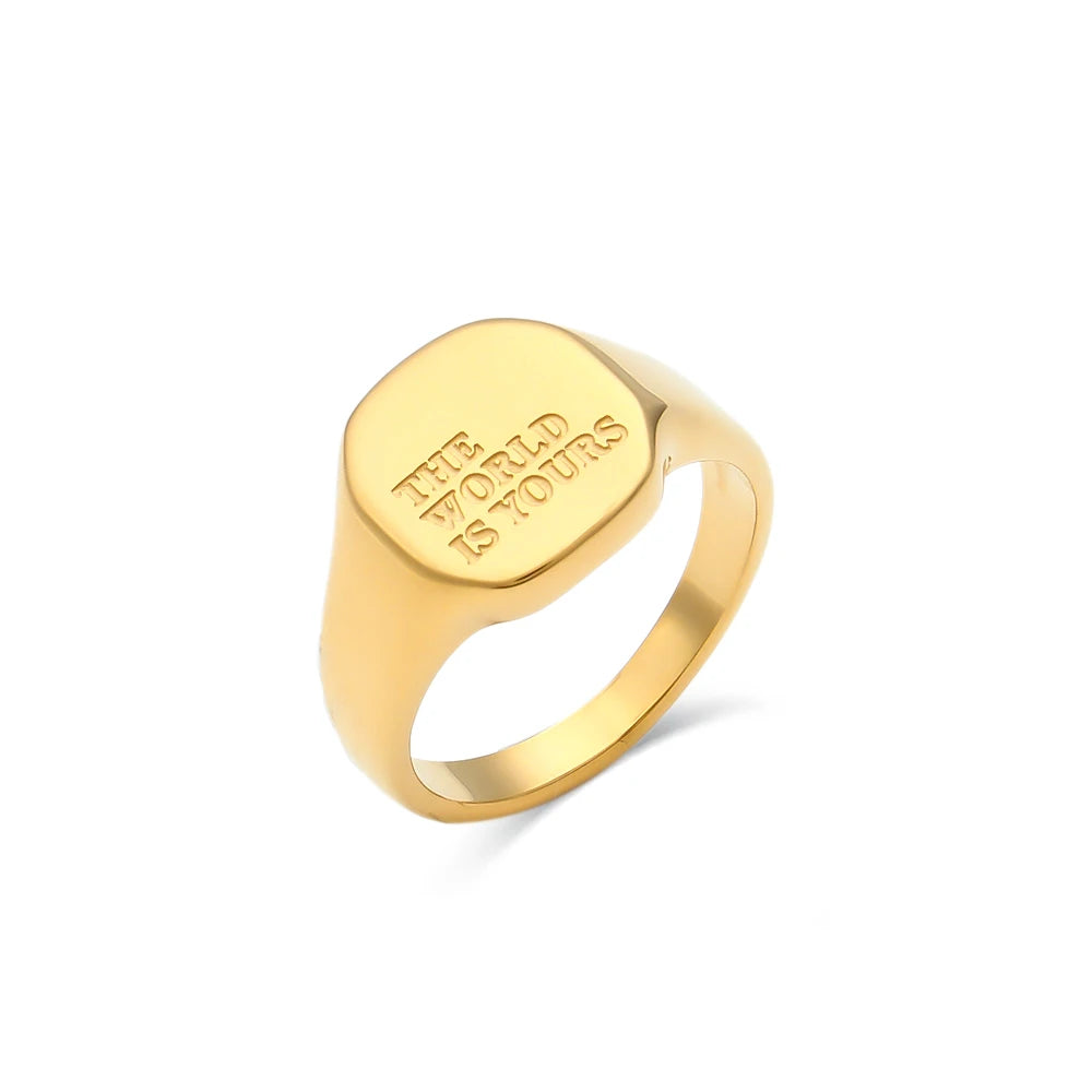 “Self Love“ Gold Ring Collection