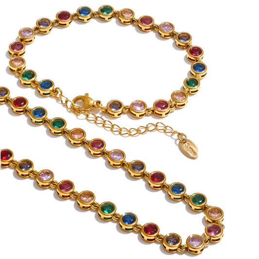 Luna Gemstone Necklace / Bracelet
