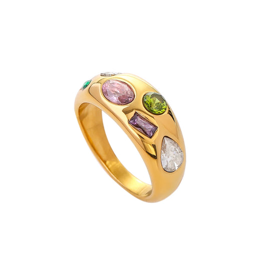 Aurora Gemstone Ring